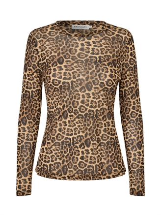 Lollys Laundry IrieLL Blouse LS Leopard Print